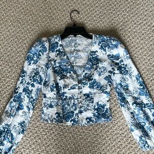 Floral Reformation Top